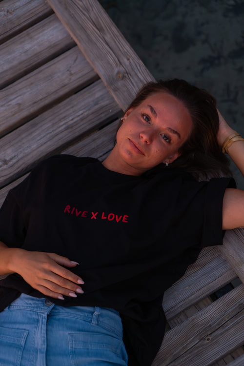 T-shirt AMOR Noir