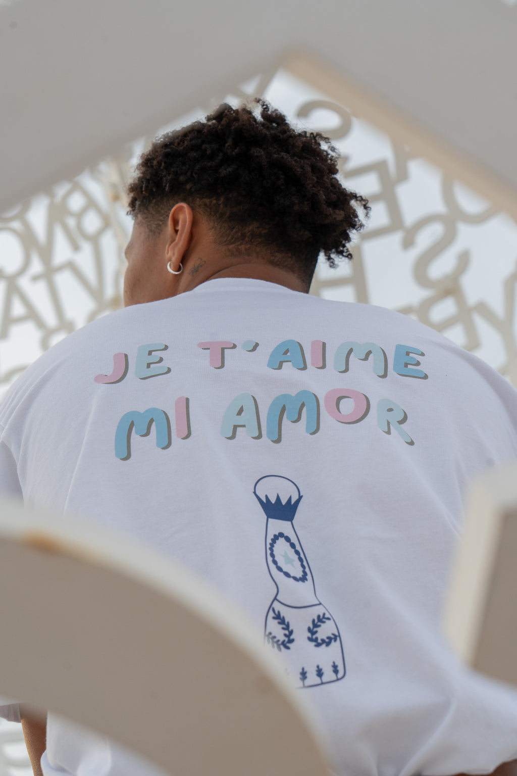 T-shirt AMOR Blanc