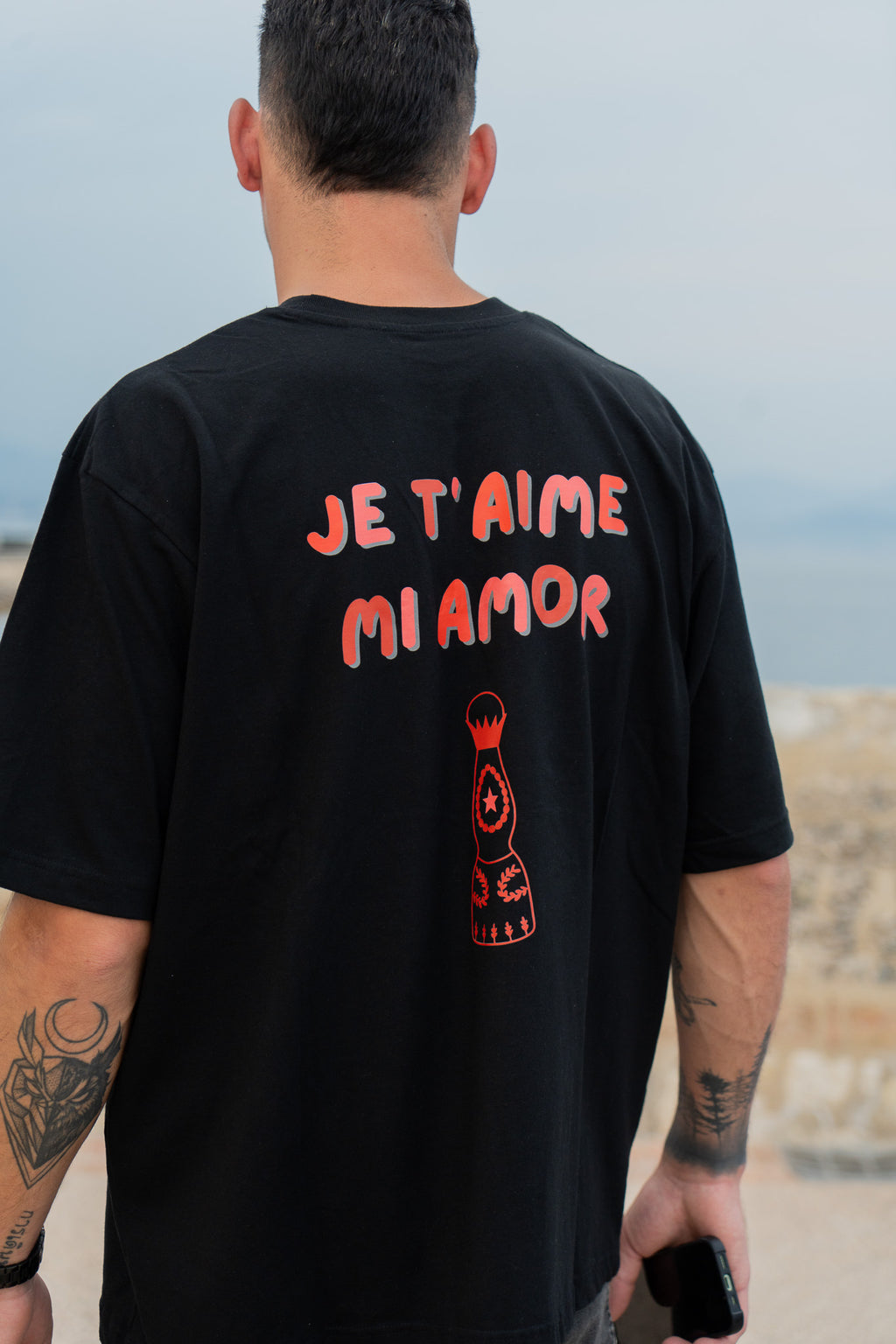 T-shirt AMOR Noir